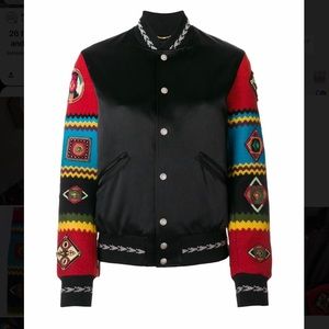 Saint Laurent Bomber Jacket, Special embroidered